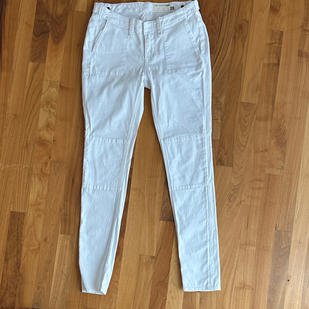 Rag & Bone Crisp White Denim Jeans